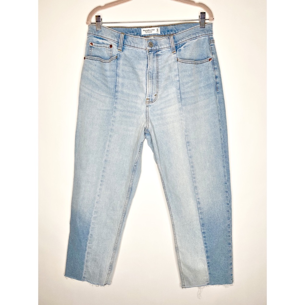 Abercrombie & Fitch Jeans Curve Love Ankle Straight Ultra High Rise Size 16S/33
